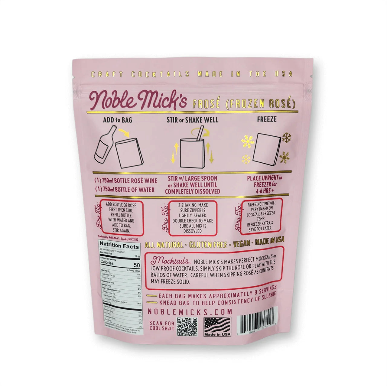 Noble Mick's Frozen Drink Mix
