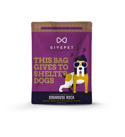 GivePet Doghouse Rock Premium Baked Dog Treats