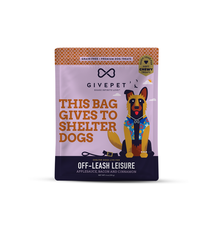 GivePet Off Leash Leisure Premium Soft Training Dog Treats