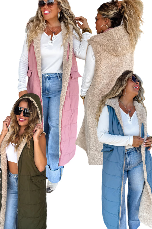 PREORDER Long Reversible Vest