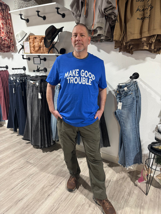Make Trouble Graphic Tee