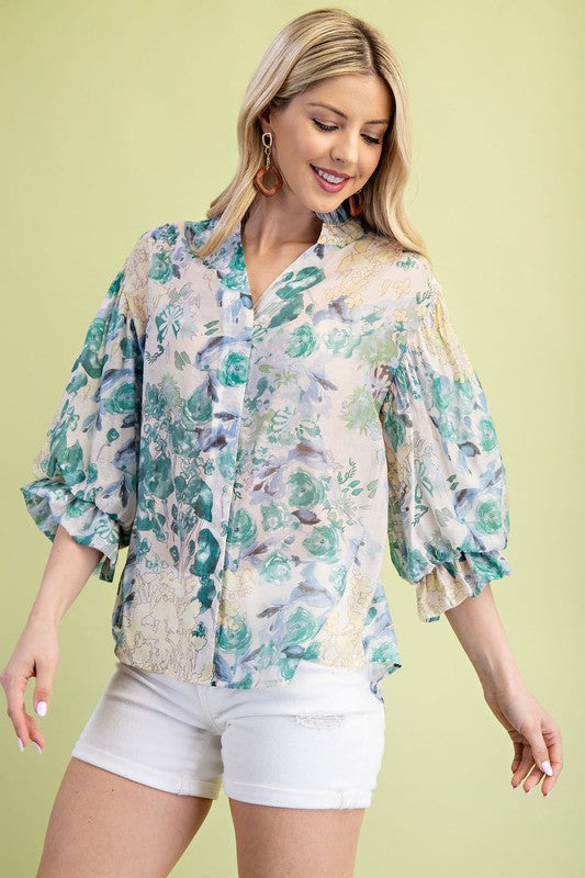 Floral Blouse