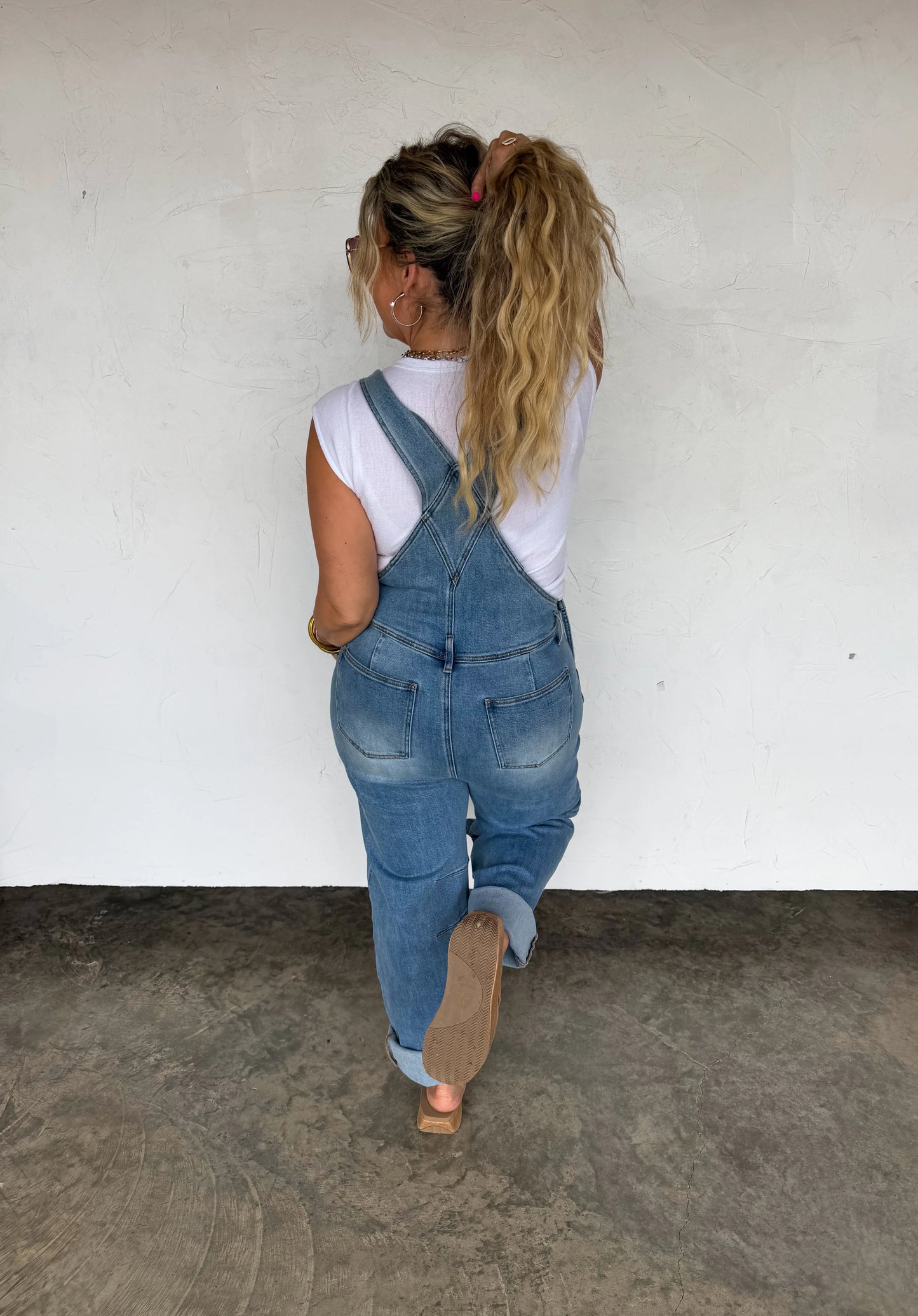 Barrel Leg Overalls