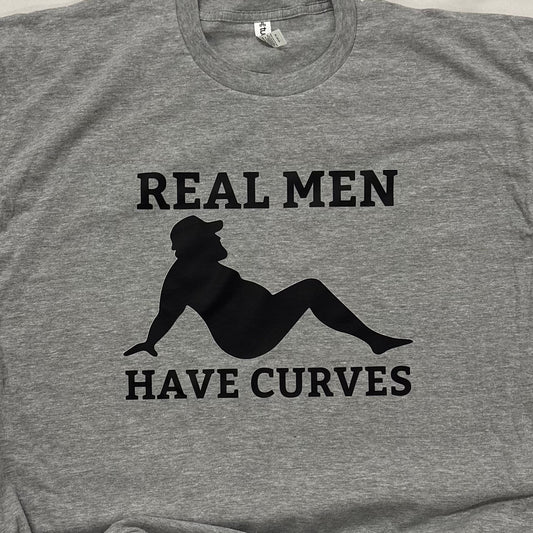 Real Men Have Curves Graphic Tee