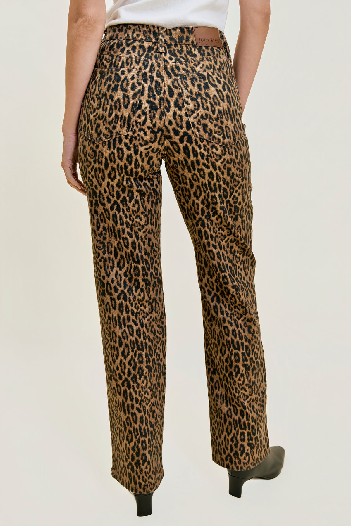 Judy Blue Leopard Denim