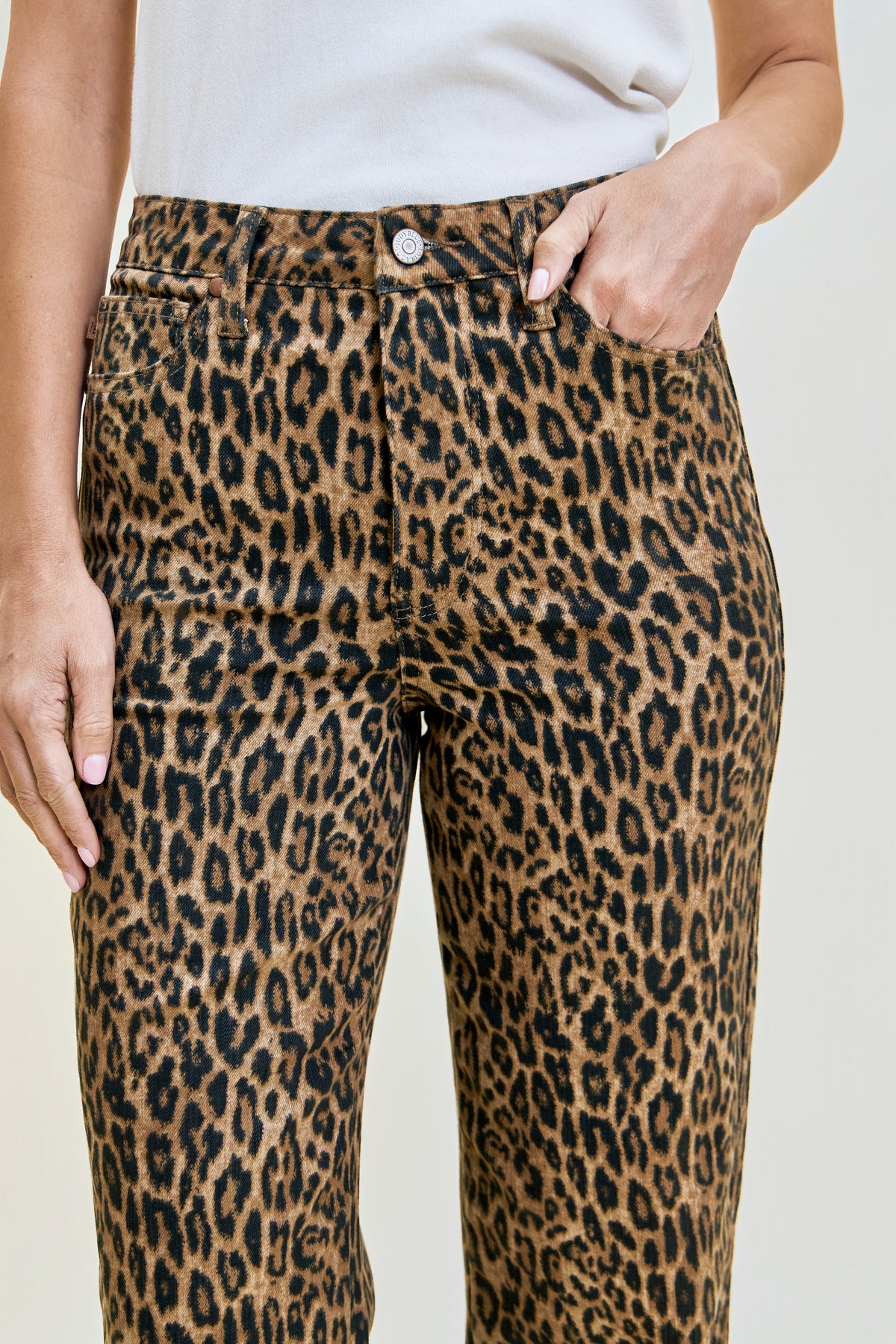 Judy Blue Leopard Denim