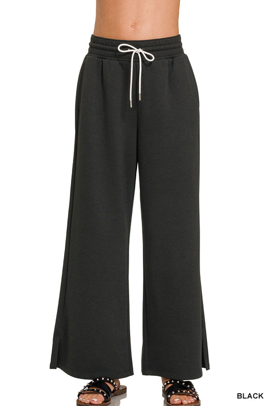 Black Scuba Pant