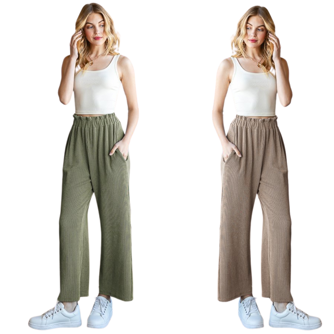 Urban Ribbed Ankle Pant