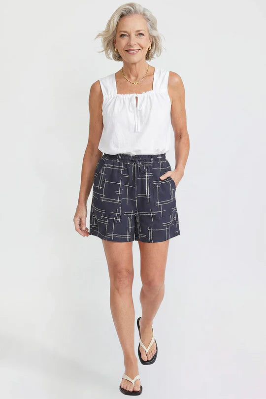 Pull On Rayon Shorts