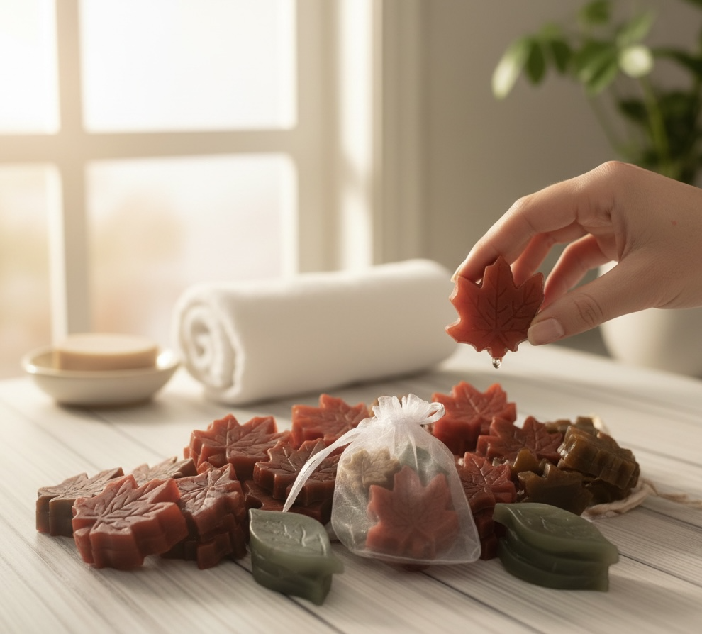 Fall Leaves Goat Milk Soap Set
