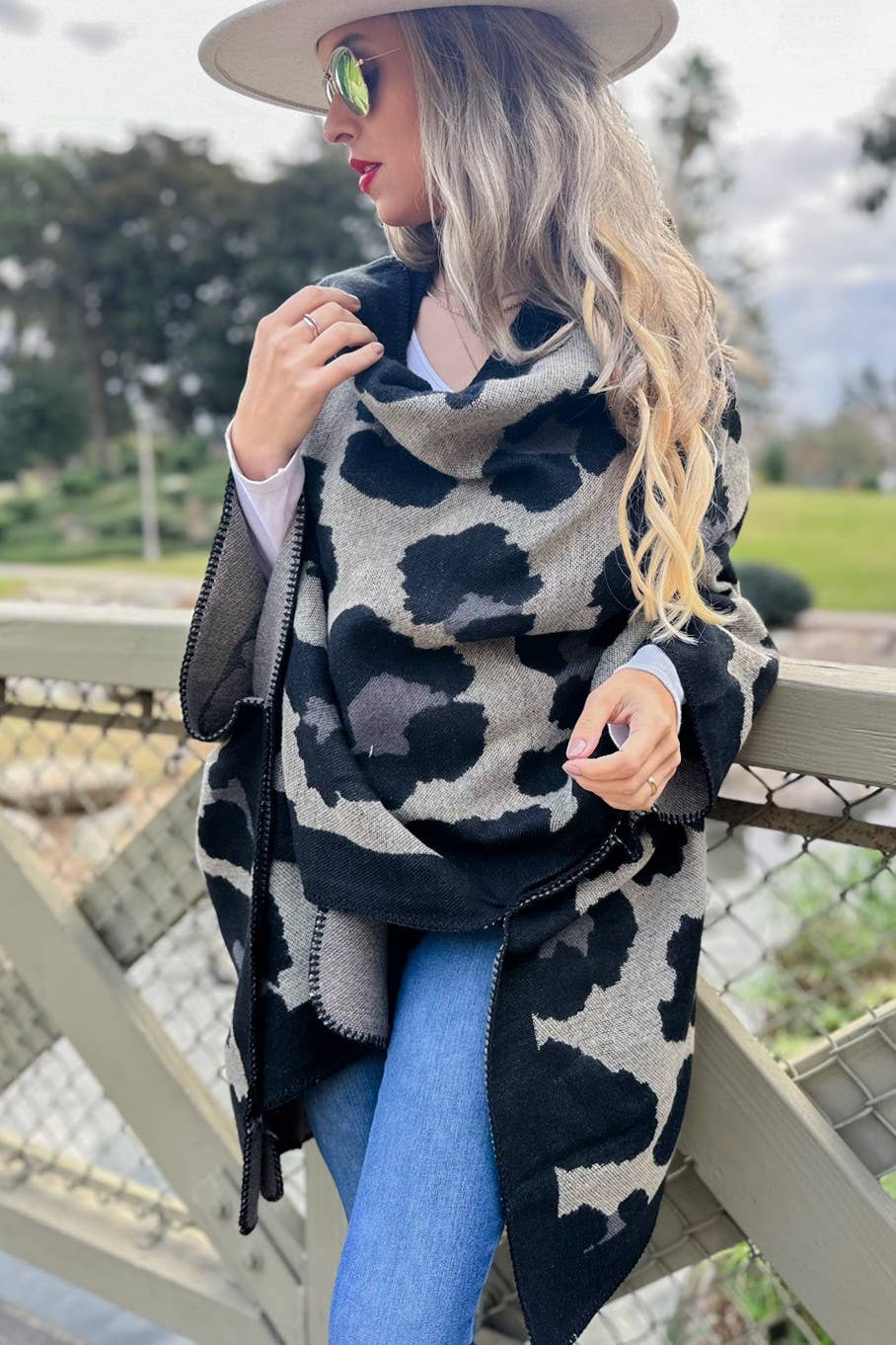 Leopard Kimono Cardigan