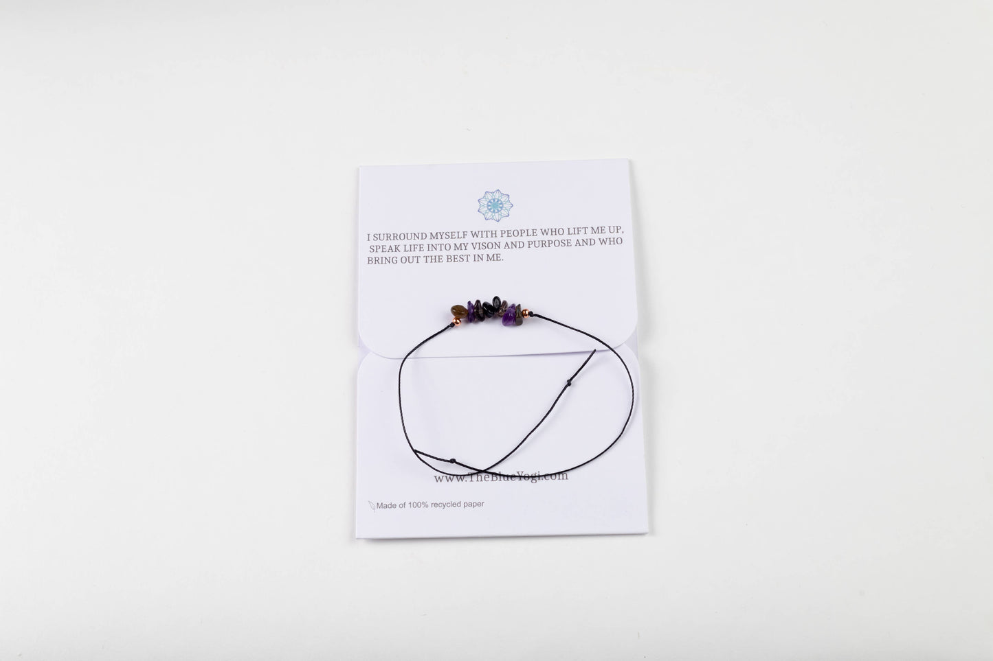 Protection Crystal & Copper Bracelet