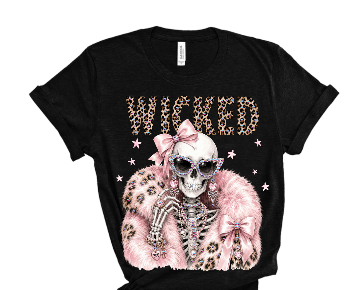 Wicked Rhinestone Graphic Tee