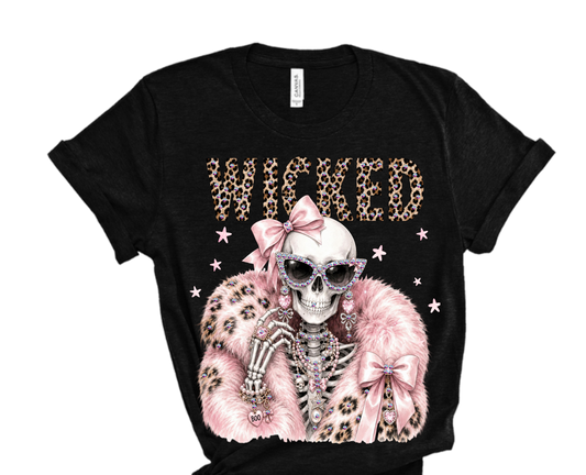 Wicked Rhinestone Graphic Tee