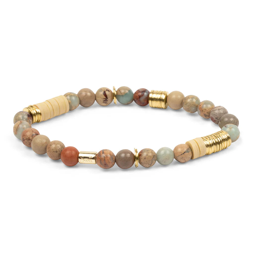 Intermix Stone Stacking Bracelet