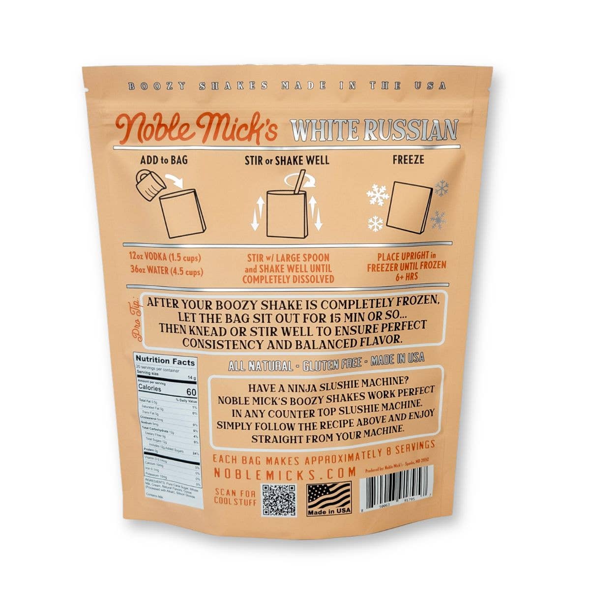 Noble Micks Boozy Shake Mix