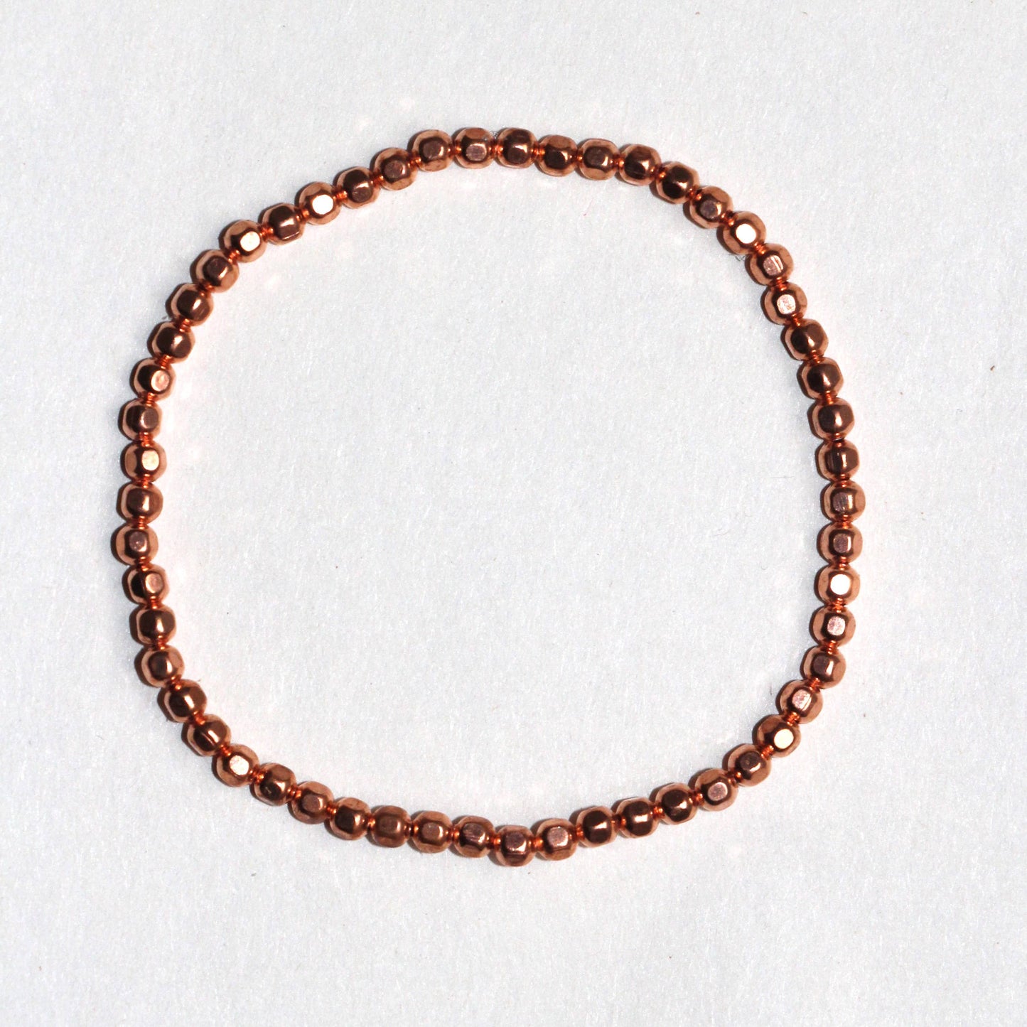Genuine Solid Copper Bead Bracelet