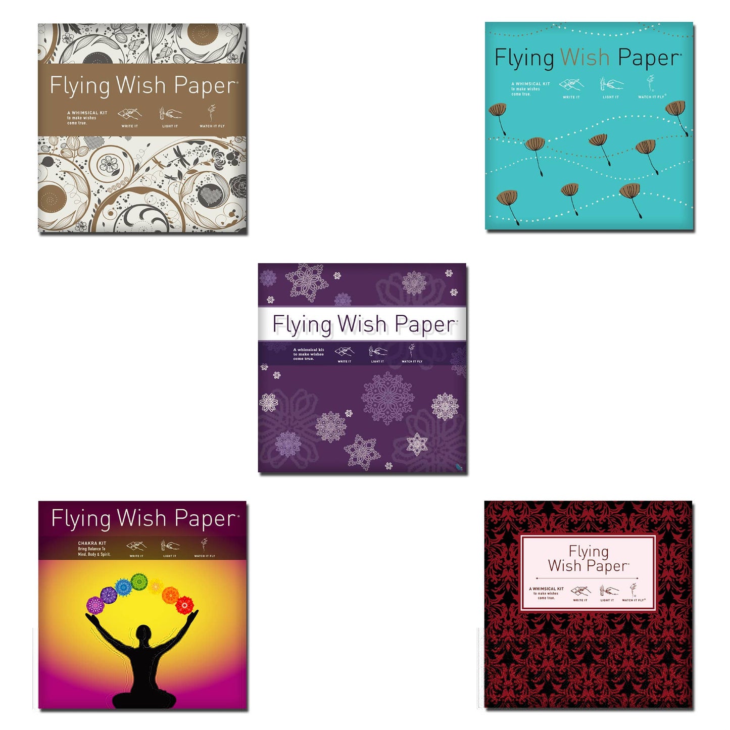 Flying Wish Paper® Large Kit Assorted