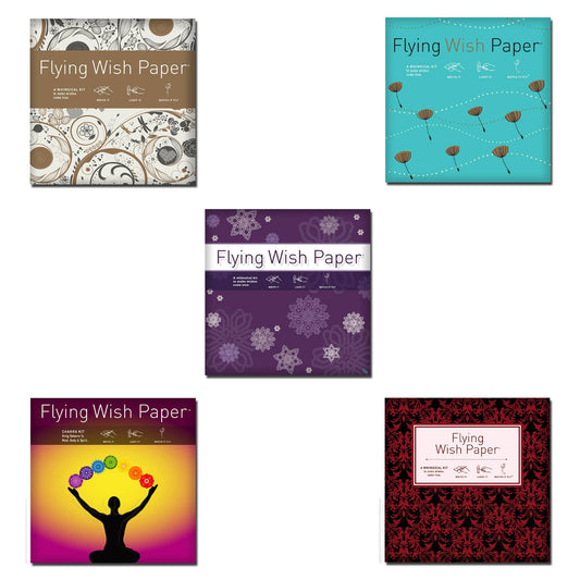 Flying Wish Paper® Large Kit Assorted