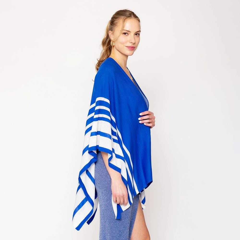 Two Tone Knit Kimono