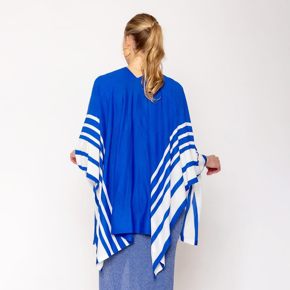 Two Tone Knit Kimono