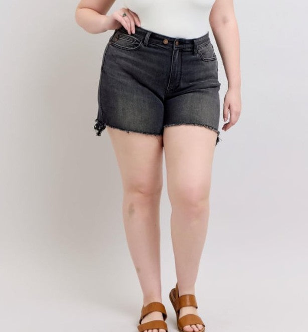 Judy Blue Faded Dad Shorts