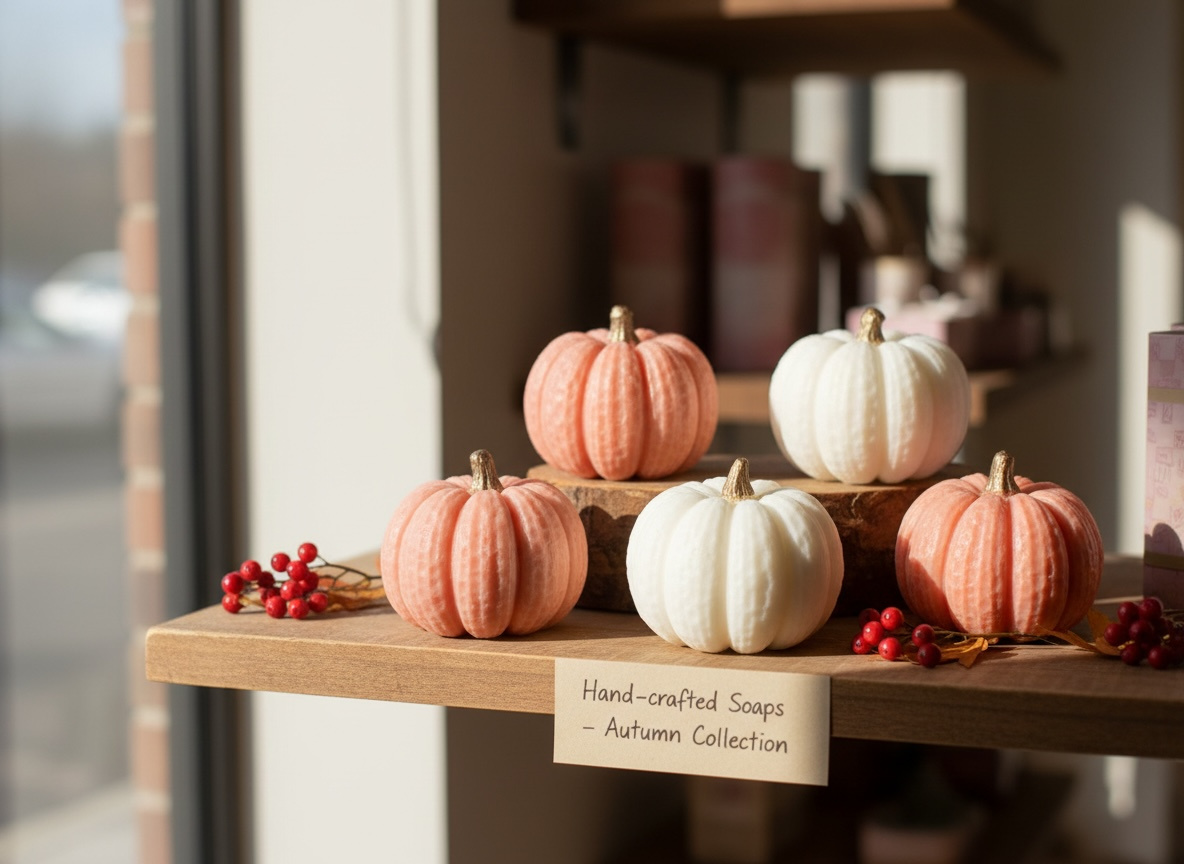 Mini Pumpkin Goat Milk Soap
