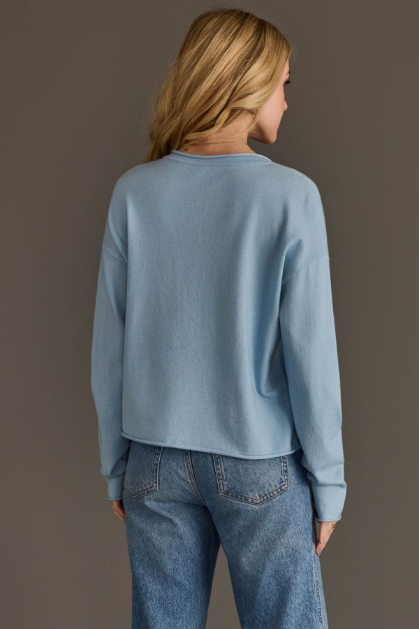 Super Soft Blue Cardigan