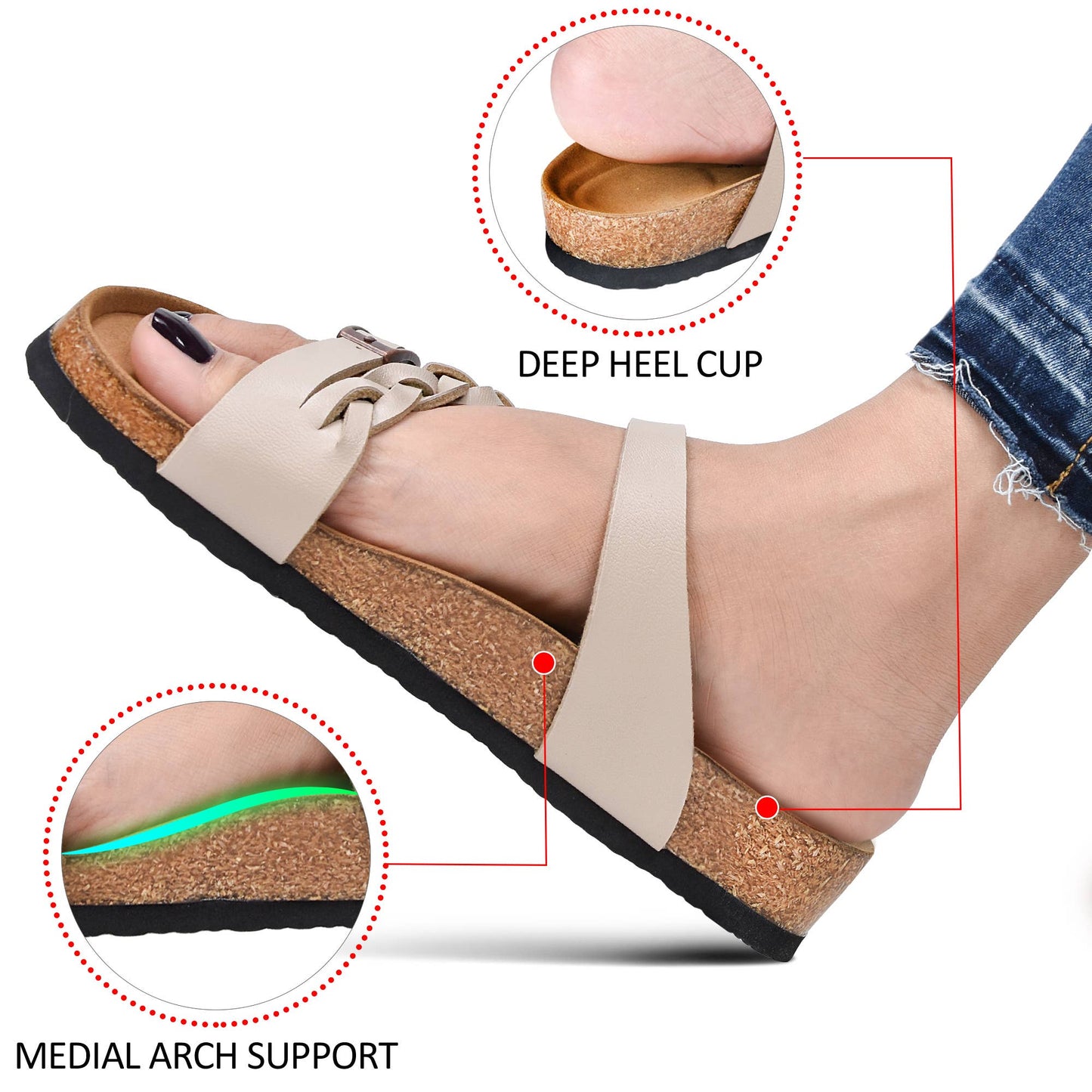 Aerothotic Viking Strappy Sandals