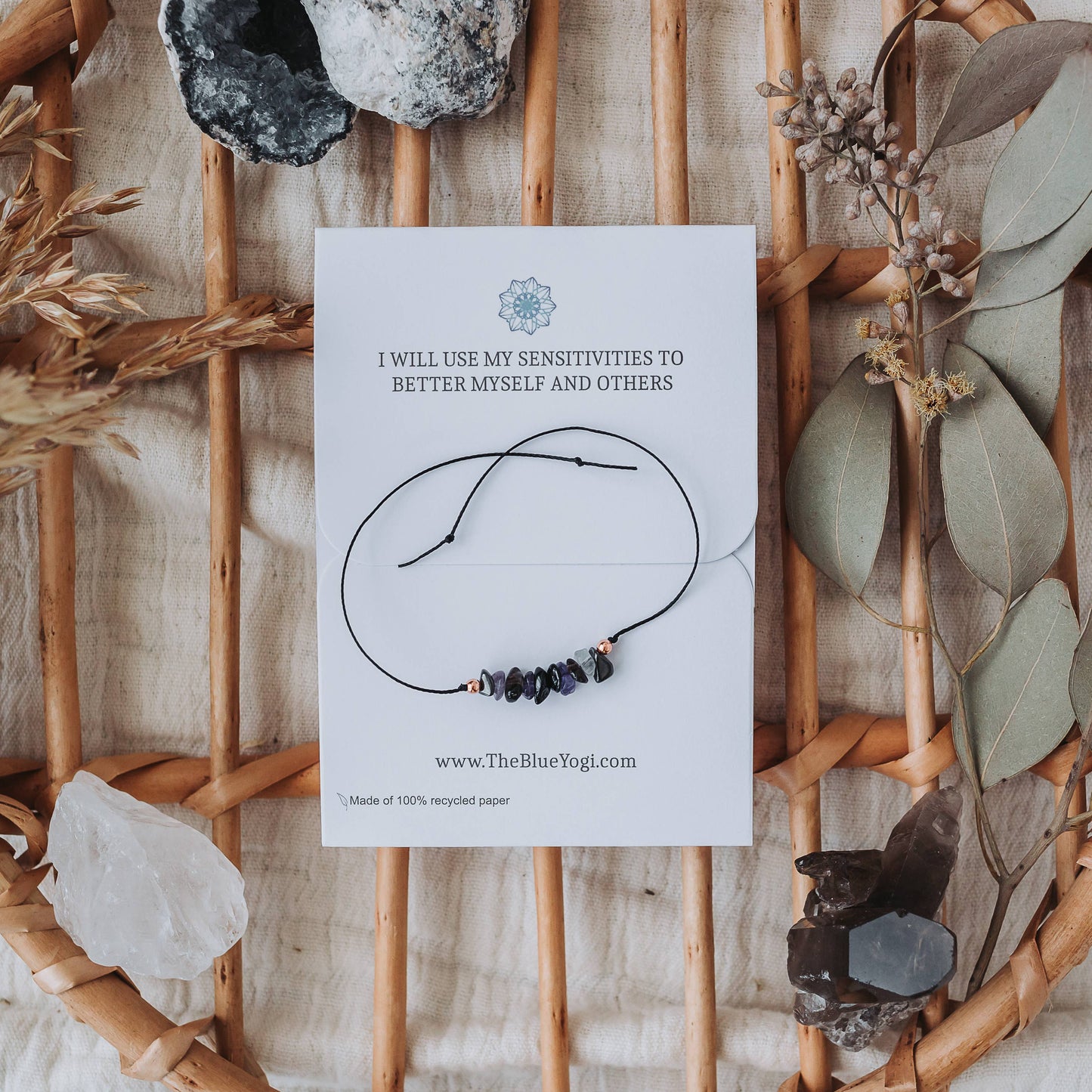 Empath Crystal & Copper Bracelet