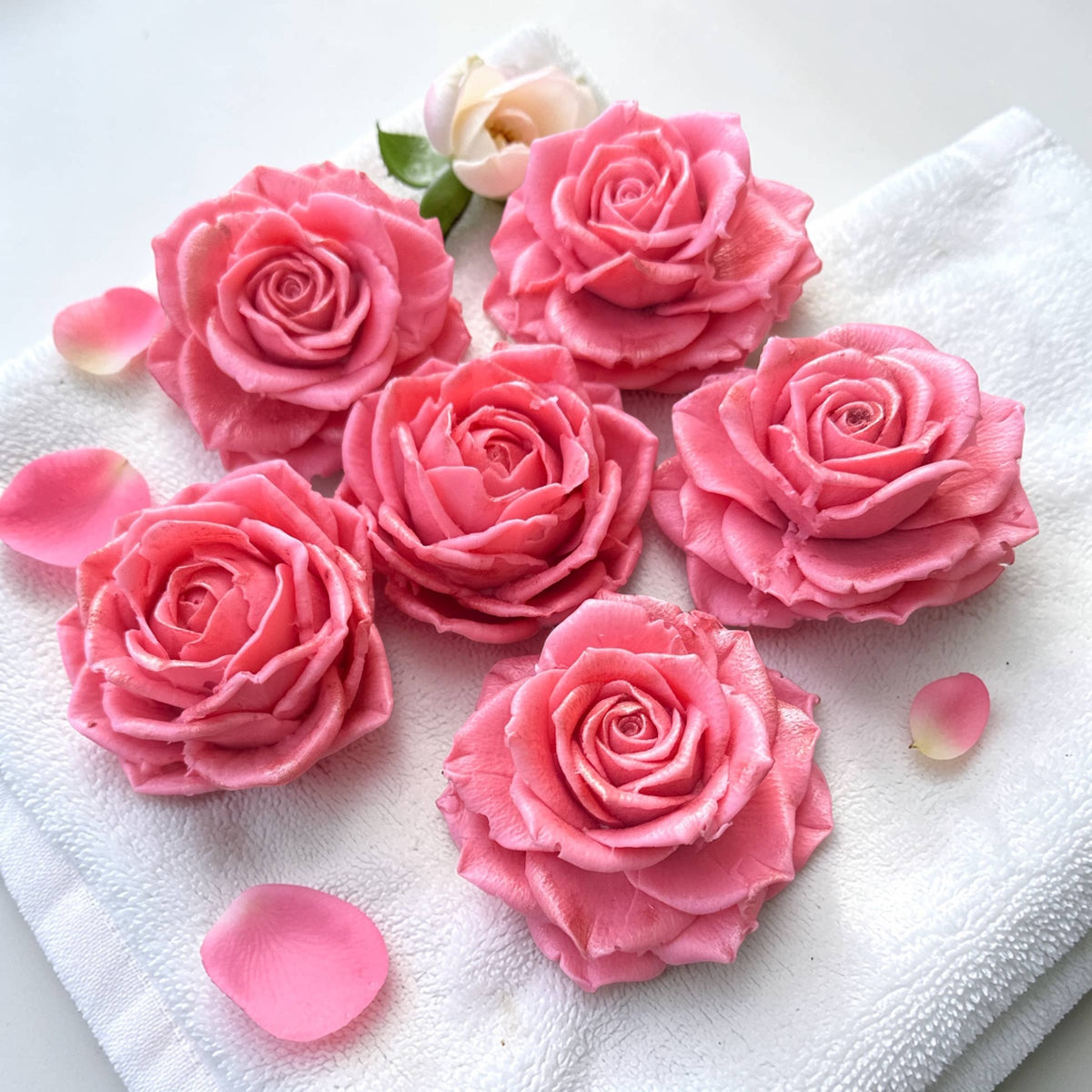 Rose Shaped Goat Milk Soap