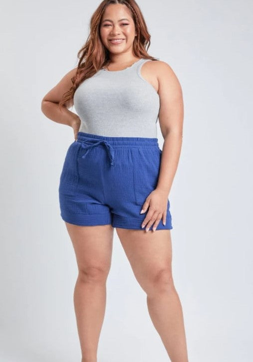 Double Gauze Cotton Shorts