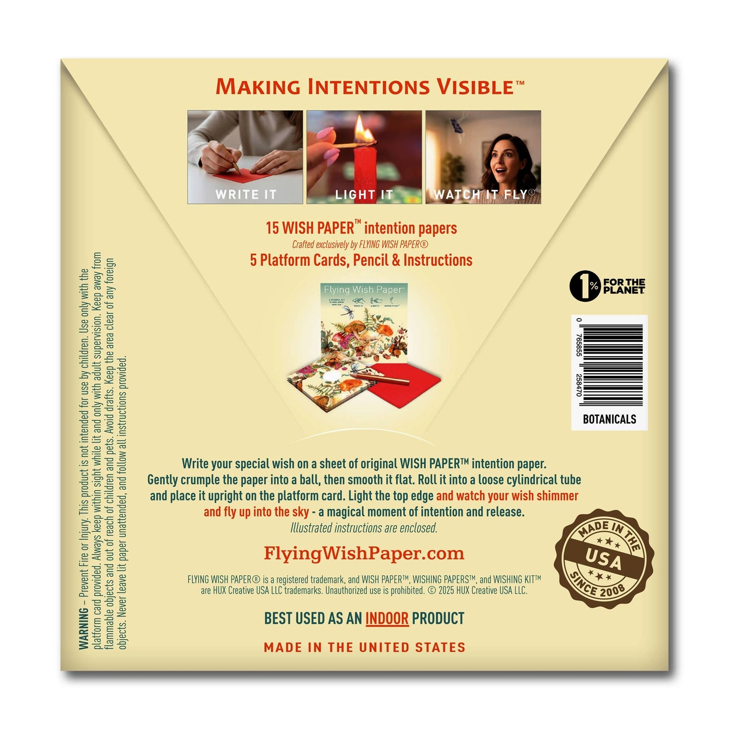 Flying Wish Paper® Mini Botanicals