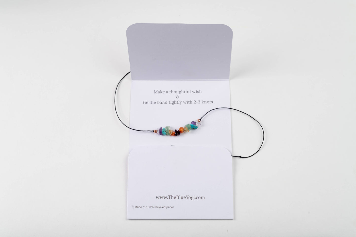 Chakra Balance Crystal & Copper Bracelet