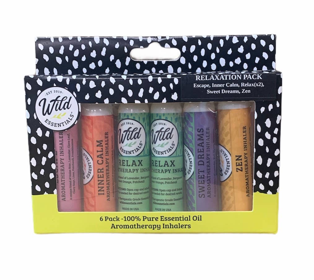 Aromatherapy Inhalers Relax Pack