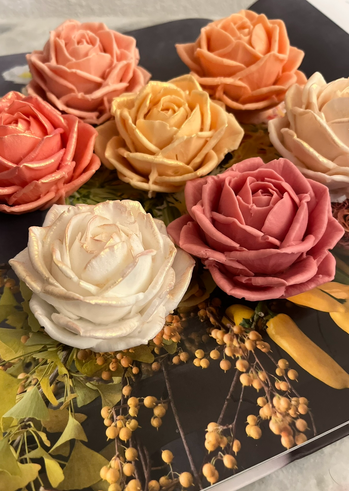 Rose Shaped Goat Milk Soap