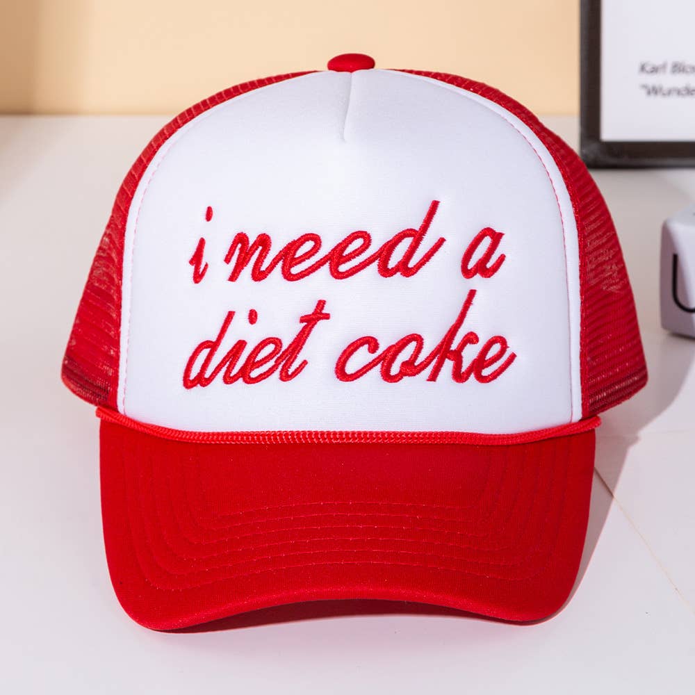 Need Diet Coke Trucker Hat