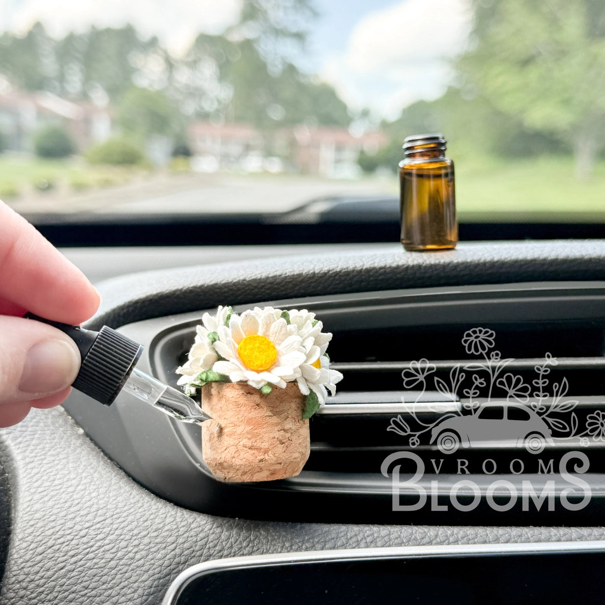 Plant Car Vent Reusable Air Freshener