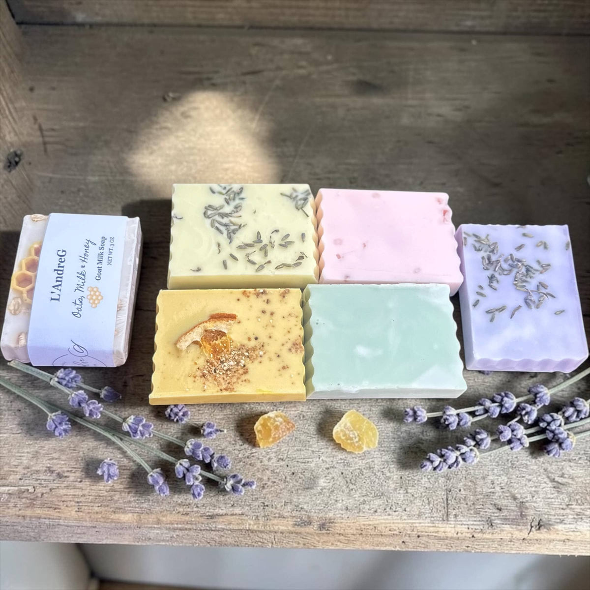 Goat Milk Soap Assorted Mix