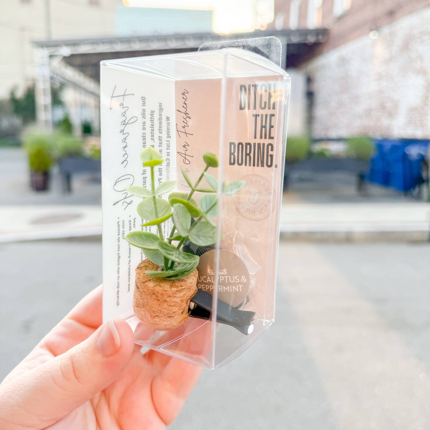 Plant Car Vent Reusable Air Freshener