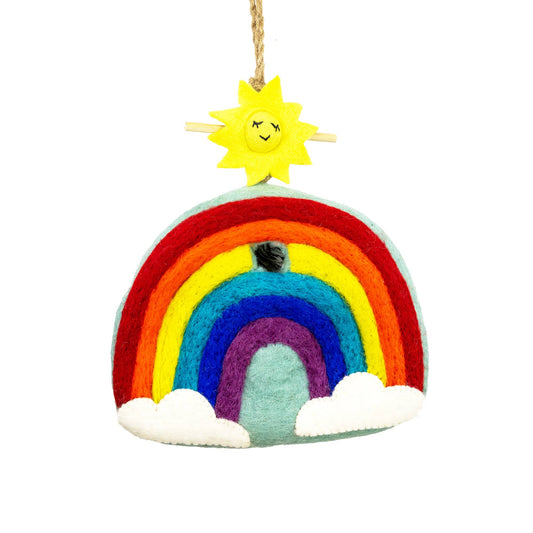 Rainbow Birdhouse