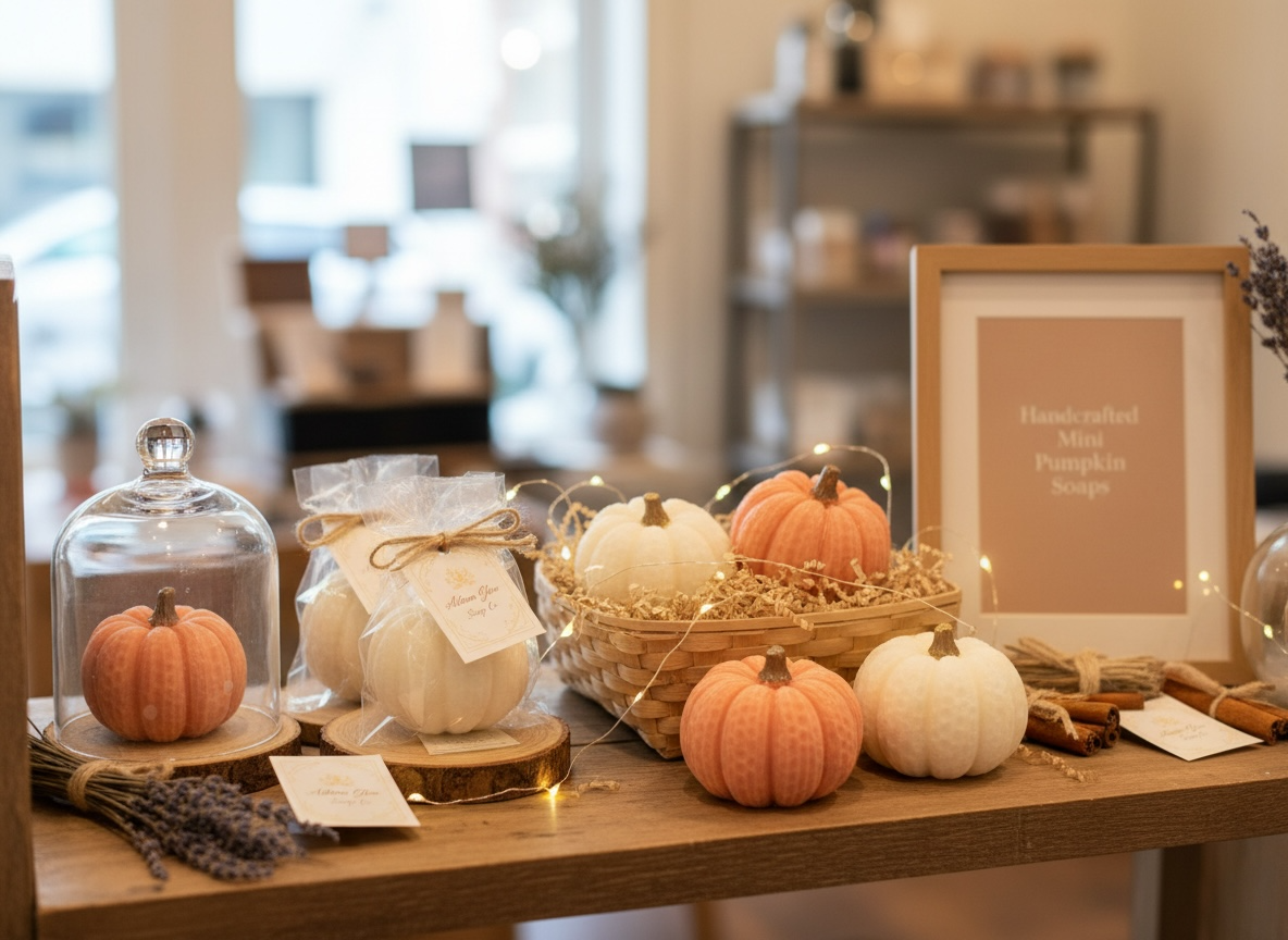 Mini Pumpkin Goat Milk Soap