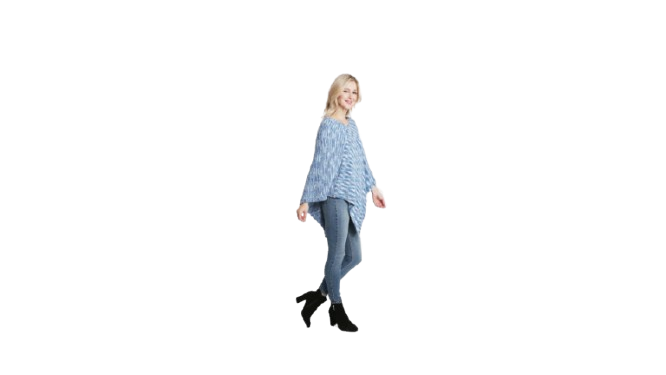 Baby Soft Heathered Poncho