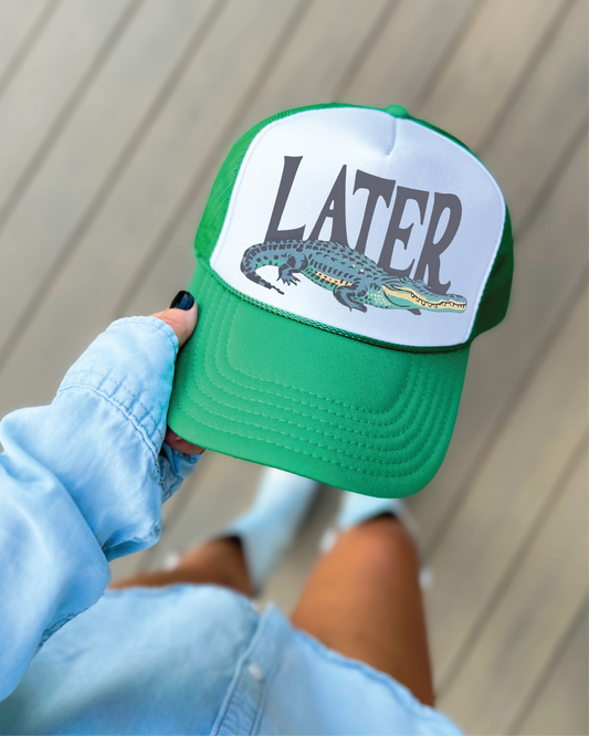 Later Gator Trucker Hat