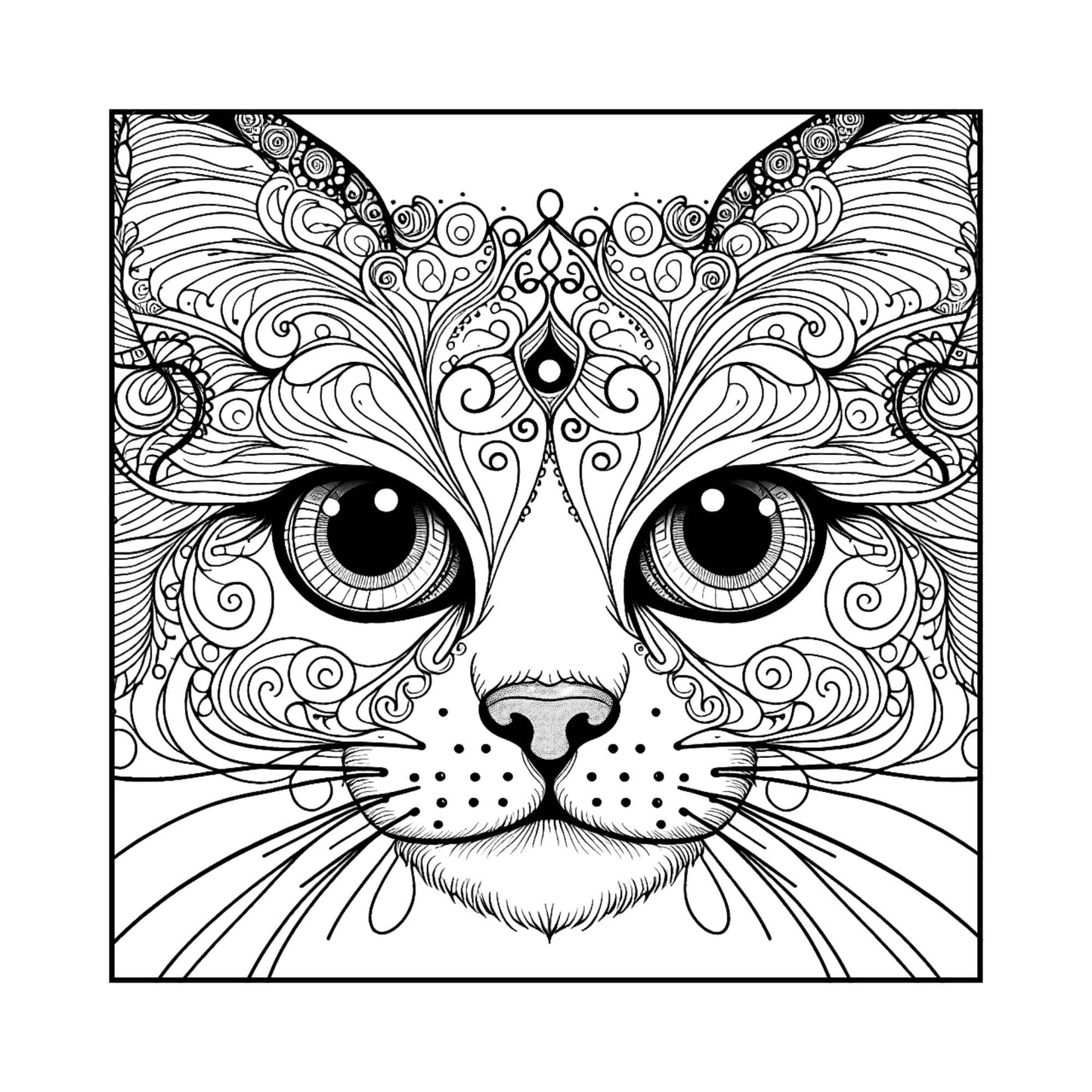 Cat Coloring Sheets