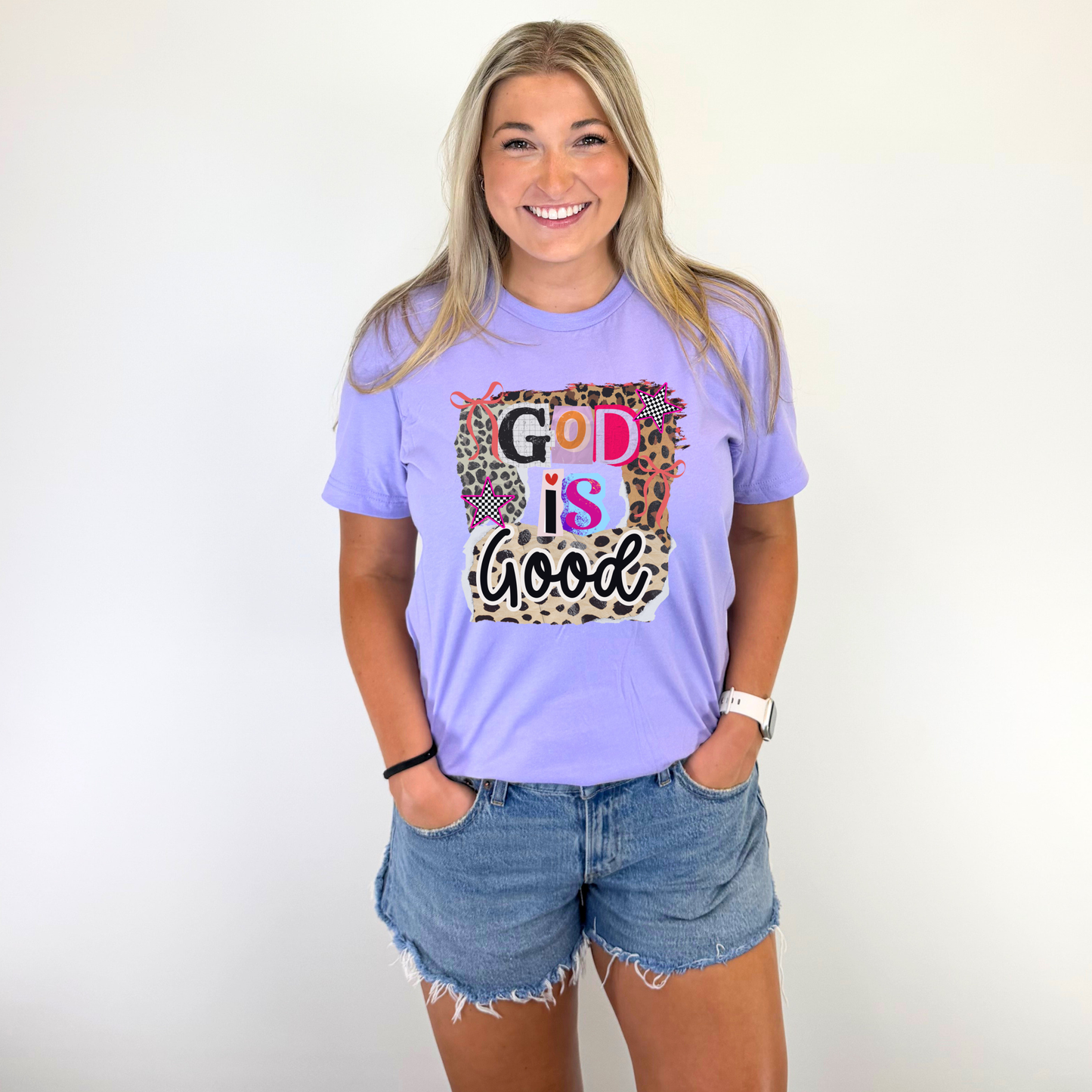 God is Good Collage Tee