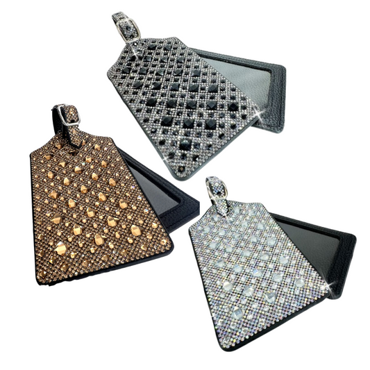 Jacqueline Kent Crystal Luggage Tag