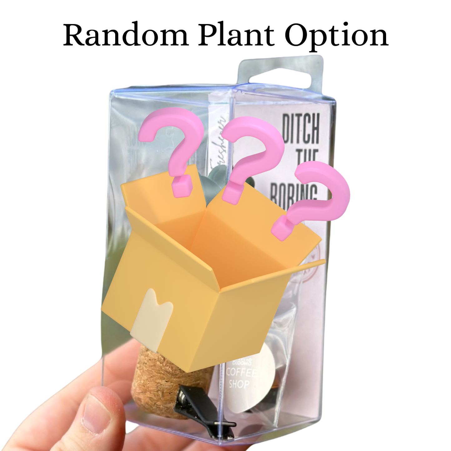 Plant Car Vent Reusable Air Freshener