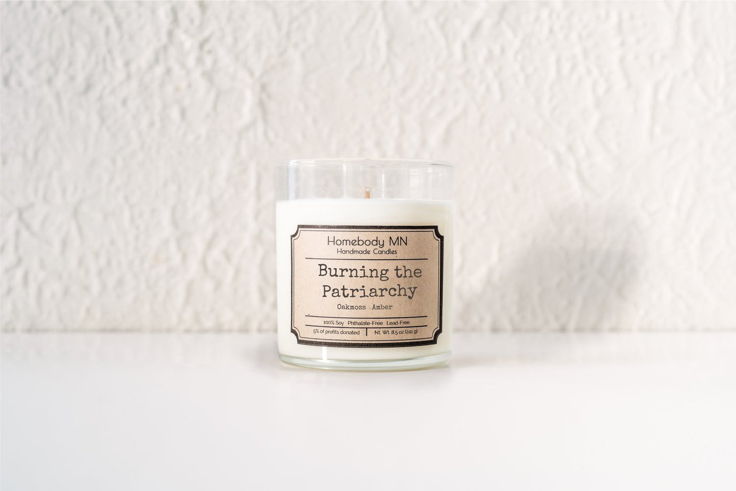 Burning The Patriarchy Candle
