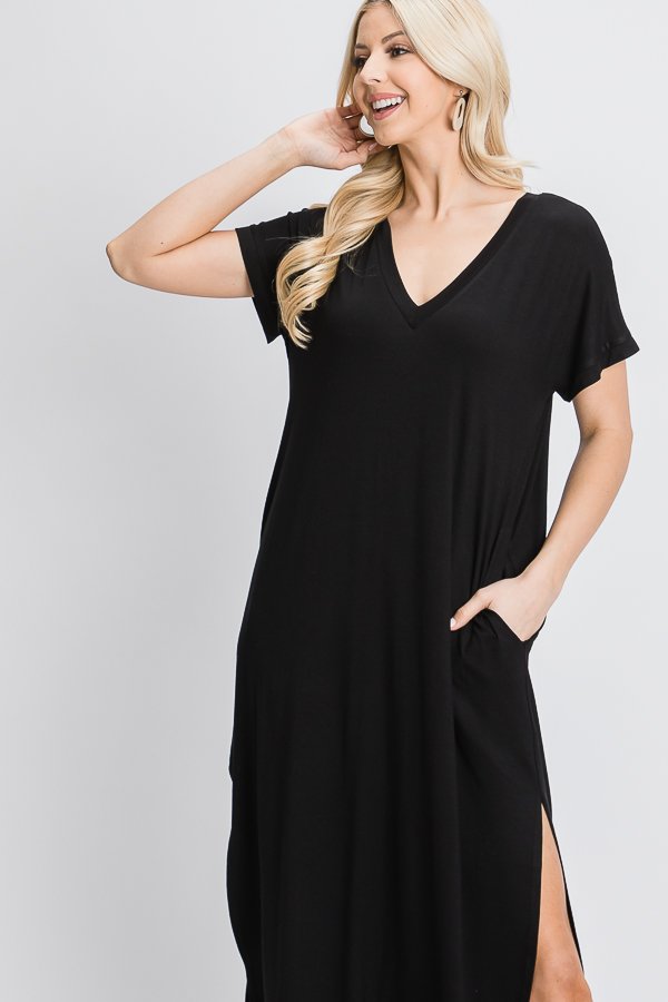 Black Maxi Dress